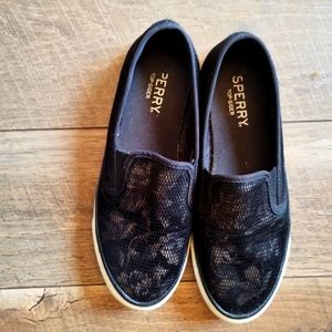 Sperry top sider slip on shoes
